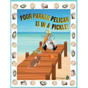 Poor Parker Pelican Is In A Pickle: Molly Mouse, Hermit Crab, and Ghost Crab try to free Parker Pelican's beak from trash