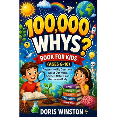 100,000 Whys Book for Kids (Ages 6-10): A Fun and Educational Guide to Curious Questions and Smart Answers