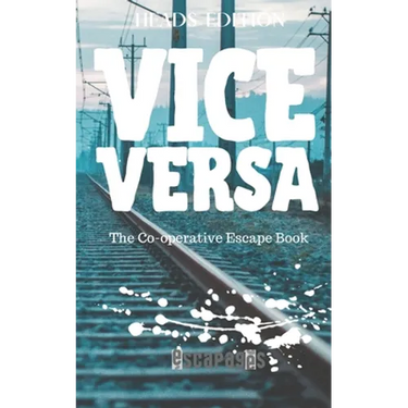 Vice Versa: The Cooperative Puzzle Escape Book - Heads Edition