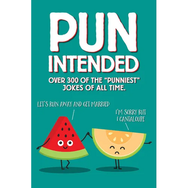 Pun Intended Paperback Gift Book