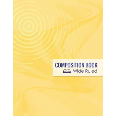 Composition Book, Wide Ruled