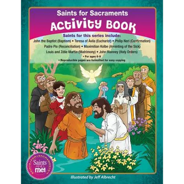 Saints for Sacraments Activity Book