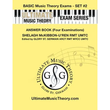 Basic Music Theory Exams Set #2 Answer Book - Ultimate Music Theory Exam Series: Preparatory, Basic, Intermediate & Advanced Exams Set #1 & Set #2 - F