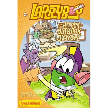 The Larryboy in the Attack of Outback Jack: 6