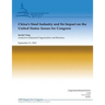 China's Steel Industry and Its Impact on the United States: Issues for Congress