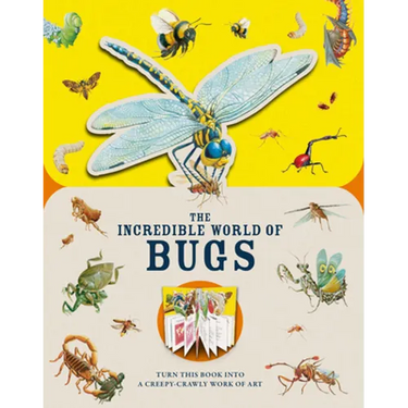 Paperscapes: The Incredible World of Bugs: Turn This Book Into a Creepy-Crawly Work of Art