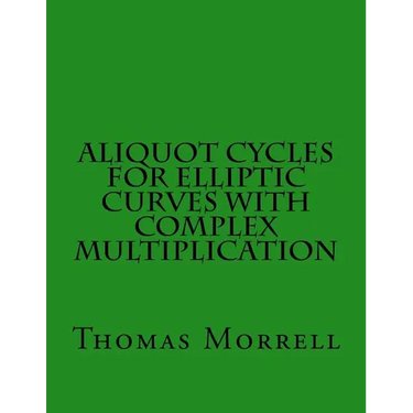 Aliquot Cycles for Elliptic Curves with Complex Multiplication