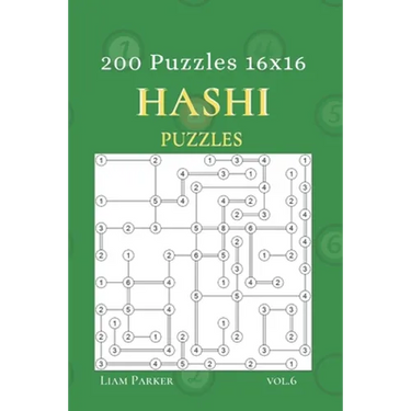 Hashi Puzzles - 200 Puzzles 16x16 vol.6