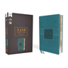 Nasb, Thinline Bible, Leathersoft, Teal, Red Letter Edition, 2020 Text, Comfort Print