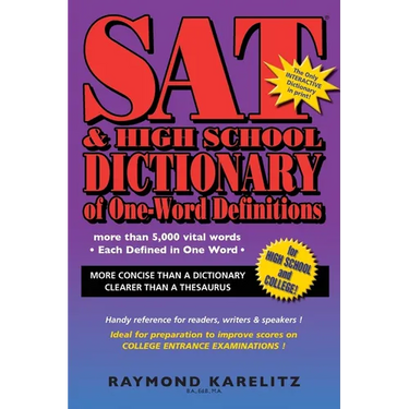 SAT & High School Dictionary of One-Word Definitions