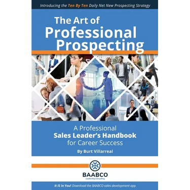 The Art of Professional Prospecting: A Professional Sales Leader's Handbook for Career Success