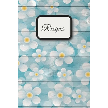 Recipes: The XXL do-it-yourself cookbook to note down your 120 favorite recipes (letter format) Paperback
