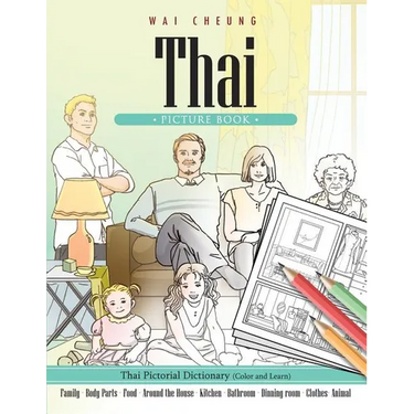 Thai Picture Book: Thai Pictorial Dictionary (Color and Learn)