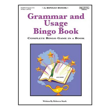 Grammar and Usage Bingo Book: Complete Bingo Game In A Book