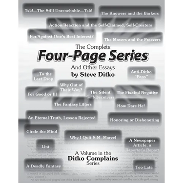 The Complete Four-Page Series And Other Essays