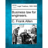 Business Law for Engineers.