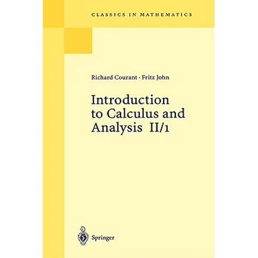 Introduction to Calculus and Analysis II/1