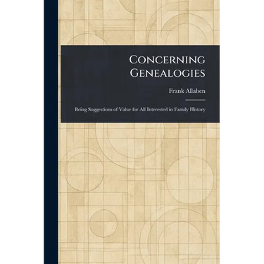 Concerning Genealogies