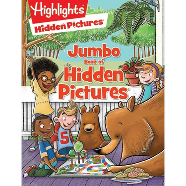Jumbo Book of Hidden Pictures: Puzzle Activity Book for Kids Packed with More Than 200 Hidden Pictures and Funny Seek and Find Challenges for Ages 6 a