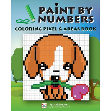 Paint by Numbers: Coloring Pixel & Areas Book