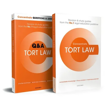Tort Law Revision Concentrate Pack: Law Revision and Study Guide