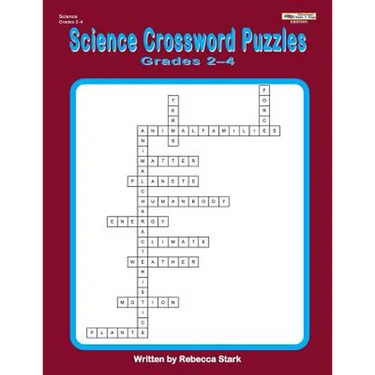 Science Crossword Puzzles Grades 2?4