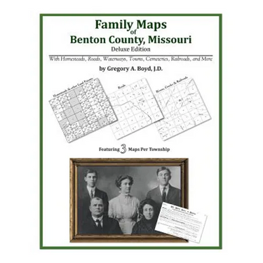 Family Maps of Benton County, Missouri