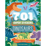 701 Super Stickers Dinosaurs: Fully Recyclable with Sticker Scenes, Coloring, and Activity Pages