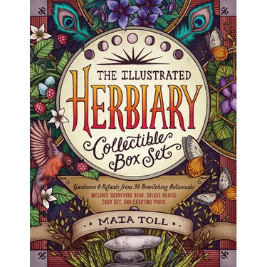 The Illustrated Herbiary Collectible Box Set: Guidance and Rituals from 36 Bewitching Botanicals; Includes Hardcover Book, Deluxe Oracle Card Set, and