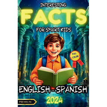 Interesting Facts for Smart Kids: A Bilingual Adventure in English and Spanish with Fun Interactive Activities and Full-Color Illustrations to Spark C