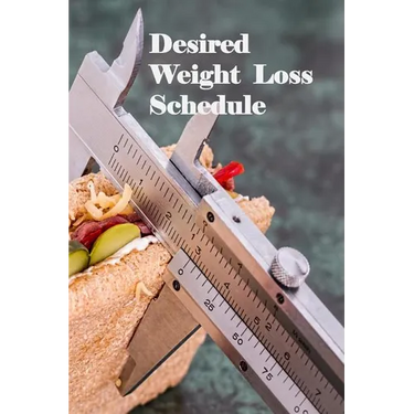 Desired Weight Loss Schedule: Not sure how many calories you should eat to achieve your desired weight loss? Use this accessible calorie amortizatio