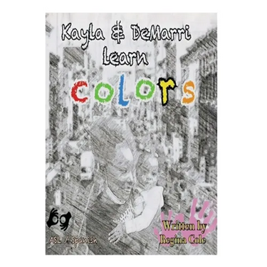 Kayla and Demarri learn colors