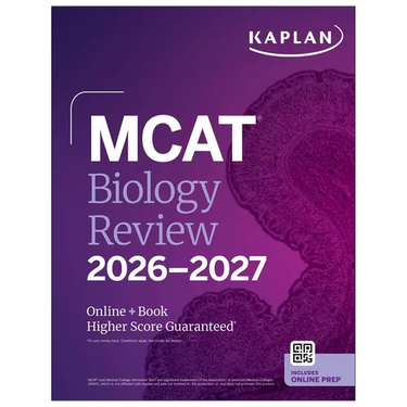 MCAT Biology Review 2026-2027: Online + Book