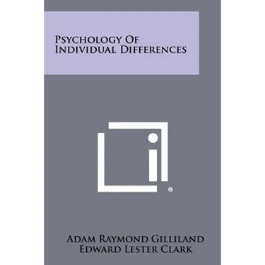 Psychology of Individual Differences