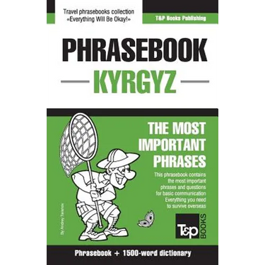 English-Kyrgyz phrasebook and 1500-word dictionary