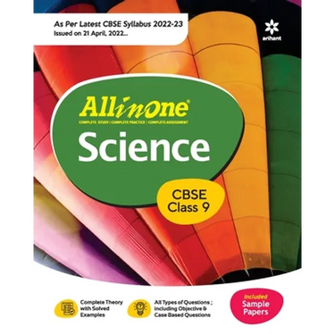 CBSE All In One Science Class 9 2022-23 Edition (As per latest CBSE Syllabus issued on 21 April 2022)