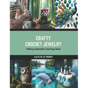 Crafty Crochet Jewelry: Making Geometric Earrings Book