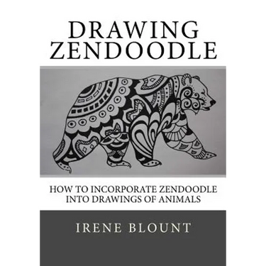 Drawing ZENDOODLE: How to incorporate zendoodle into drawings of animals