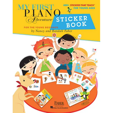 My First Piano Adventure Sticker Book