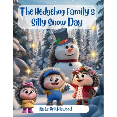The Hedgehog Family's Silly Snow Day
