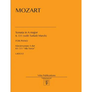 Sonata in A major: with Turkish March