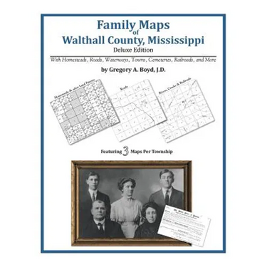 Family Maps of Walthall County, Mississippi