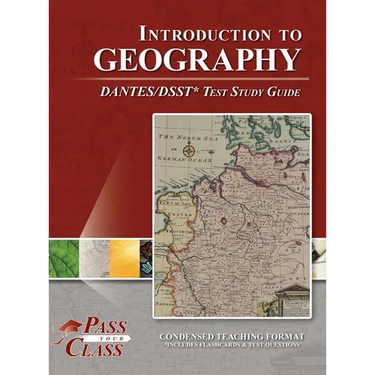 Introduction to Geography DANTES / DSST Test Study Guide