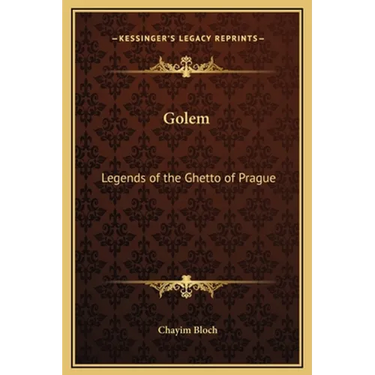 Golem: Legends of the Ghetto of Prague
