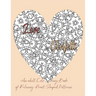 Love Confetti An Adult Coloring Book of Relaxing Heart-Shaped Patterns