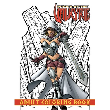 Power of the Valkyrie Adult Coloring Book