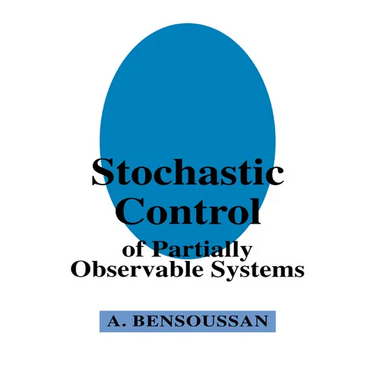 Stochastic Control of Partially Observable Systems