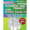 Business & Finance - Themed Word Search - Fun & Educational Puzzles for Kids, Teens, and Adults (Large Print Edition): Featuring Engaging Themed Word
