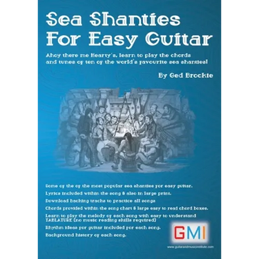 Sea Shanties For Easy Guitar