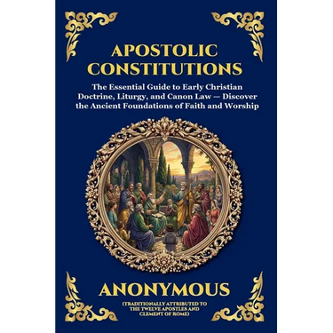 Apostolic Constitutions: The Essential Guide to Early Christian Doctrine, Liturgy, and Canon Law - Discover the Ancient Foundations of Faith and Worsh